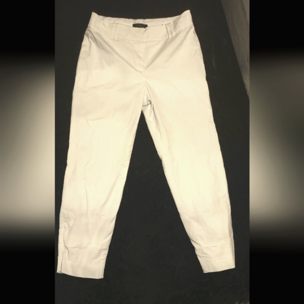 Ann Taylor white dress pants, size 4